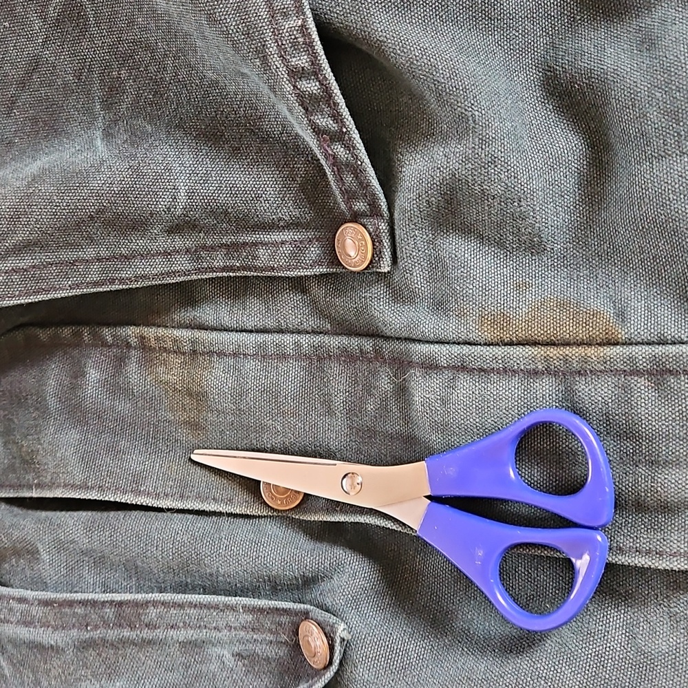 Vintage 90's Carharrt Duck Cape, Duster, Barn Coat Size XXL - Picture 9 of 13